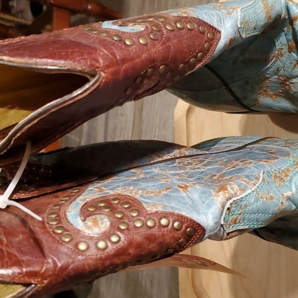 ♥️ NWOB OLD GRINGO STUD BOOTS - Picture 15 of 15